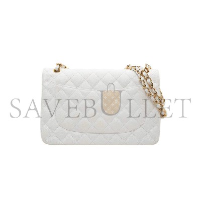 CHANEL QUILTED CAVIAR LEATHER CLASSIC JUMBO DOUBLE FLAP BAG 426504 (30*21*9cm)